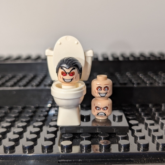 Unbranded Other - Skibidi Toilet Minifigure- Building Block Toy Camera Man Enemy